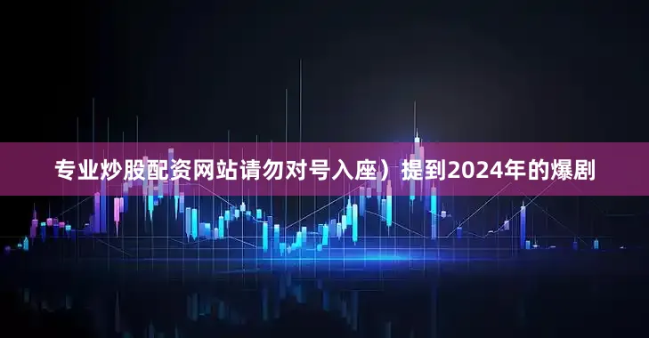 专业炒股配资网站请勿对号入座）提到2024年的爆剧