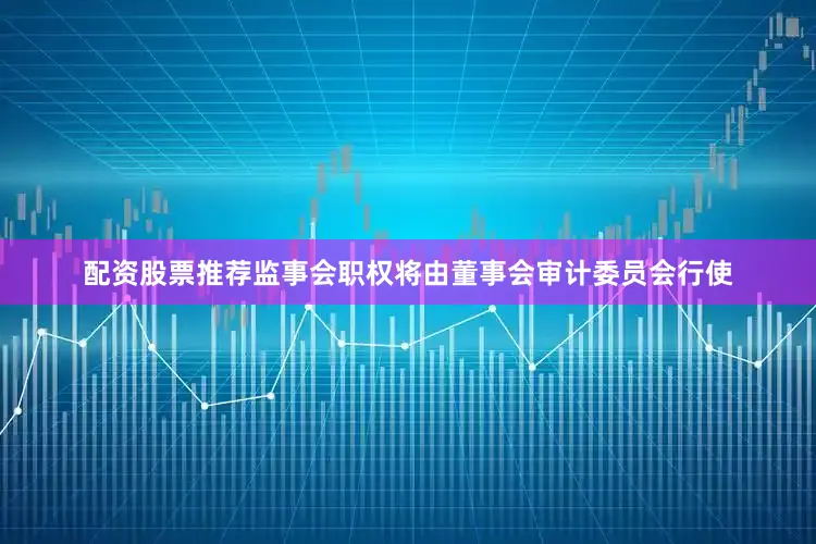 配资股票推荐监事会职权将由董事会审计委员会行使